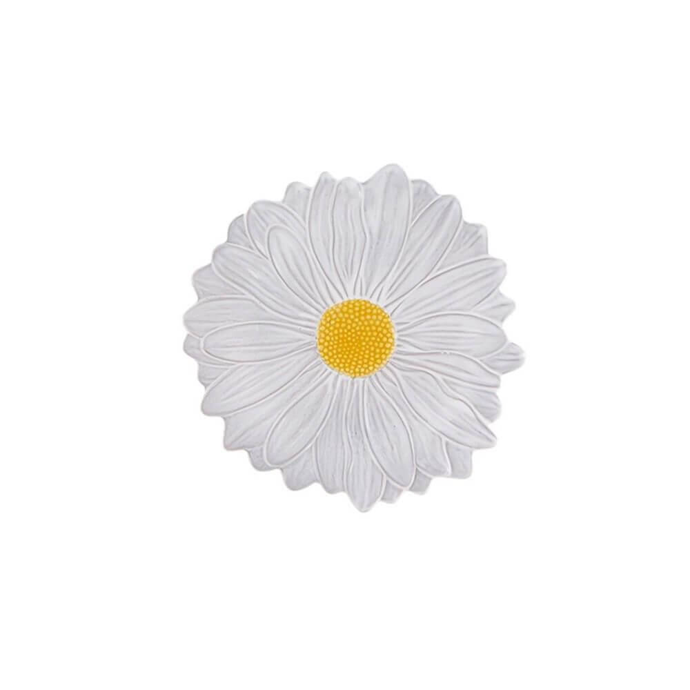 Bordallo Pinheiro Maria Flor Daisy Dessert Plate